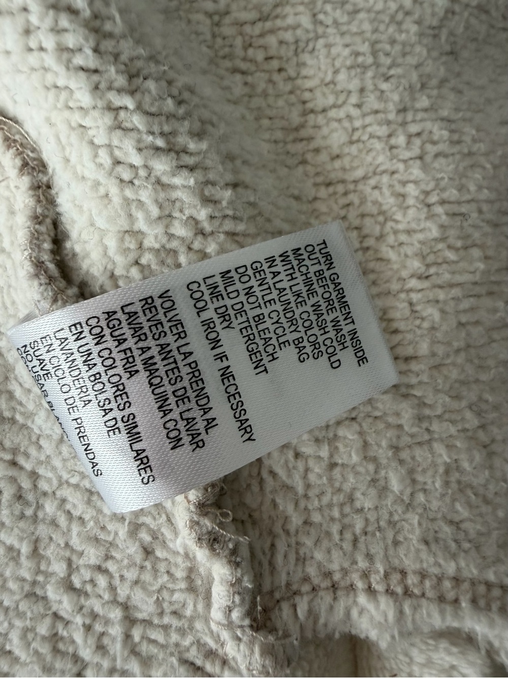 Democracy Distressed Gray Embroidered Floral Zip Hoodie Jacket. Size Small - Picture 5 of 9